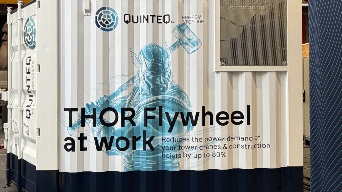 QuinteQ Energy: innovatieve energieopslag in een maatwerk container image