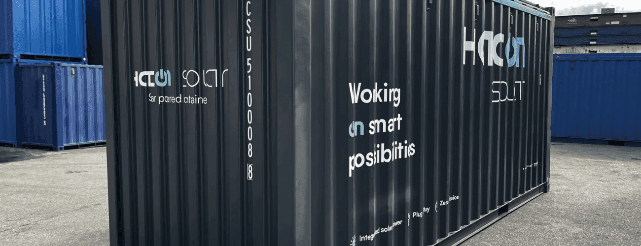 Specifications of the 20ft High Cube Solar Container image