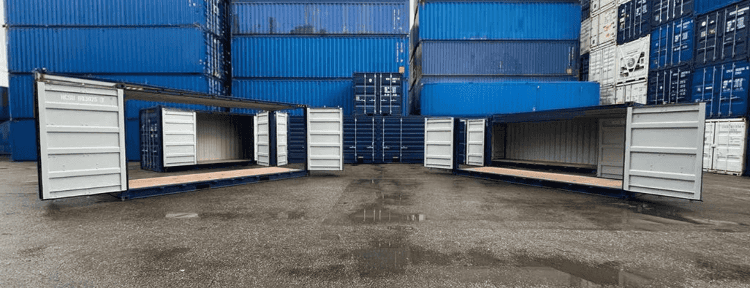 Step out of the box with our open side container family image