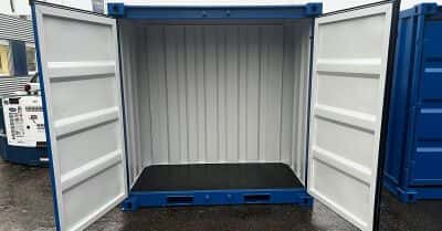 open white container