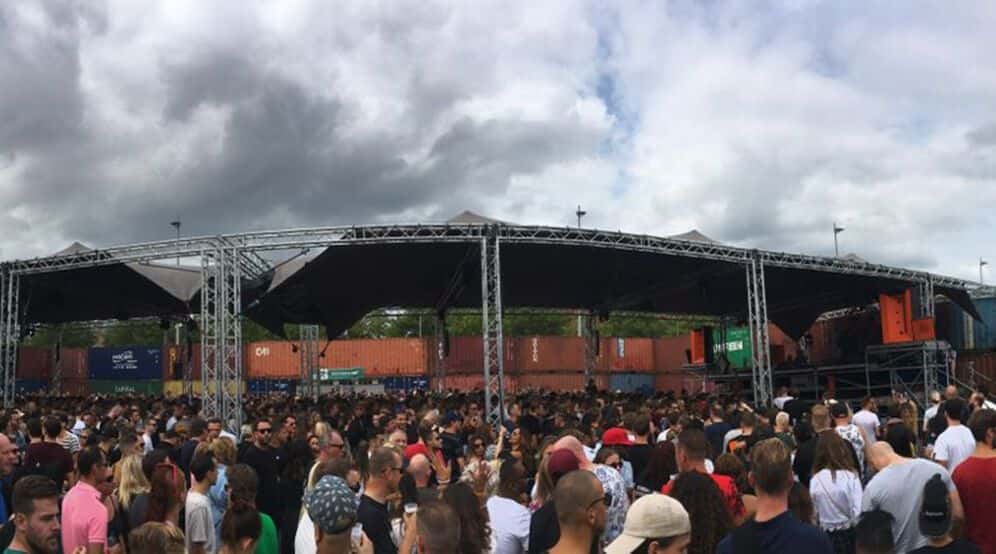 festival container rotterdam rave