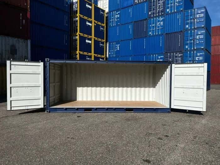 container zijkant open