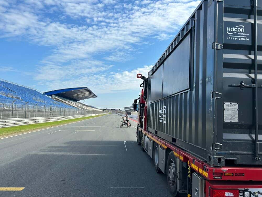 festival container transport