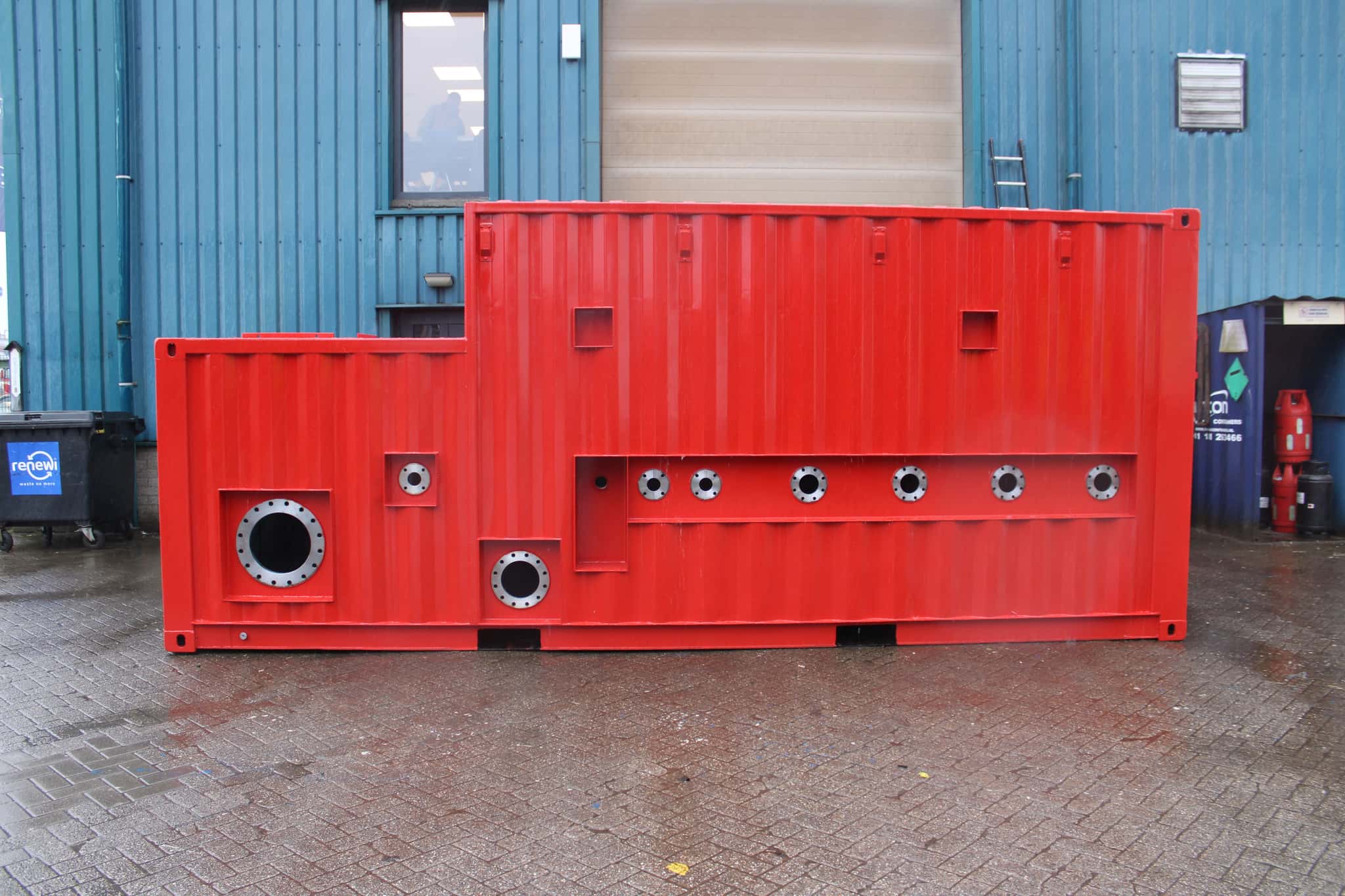 rode container van ginkel groep