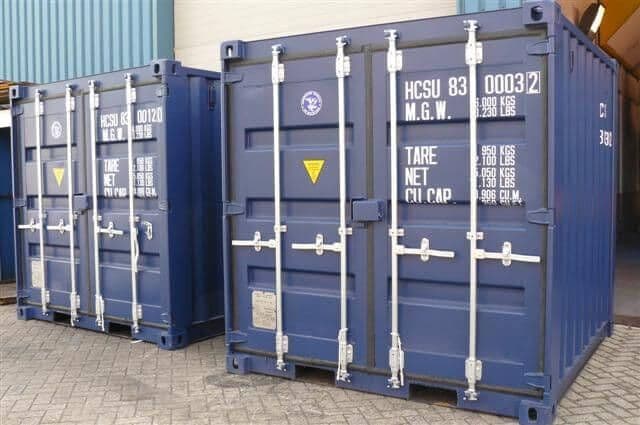 Kleine containers huren of kopen voor opslag en werkruimte image