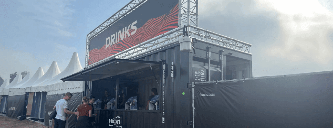 Festival organiseren? Ontdek onze festival containers! image