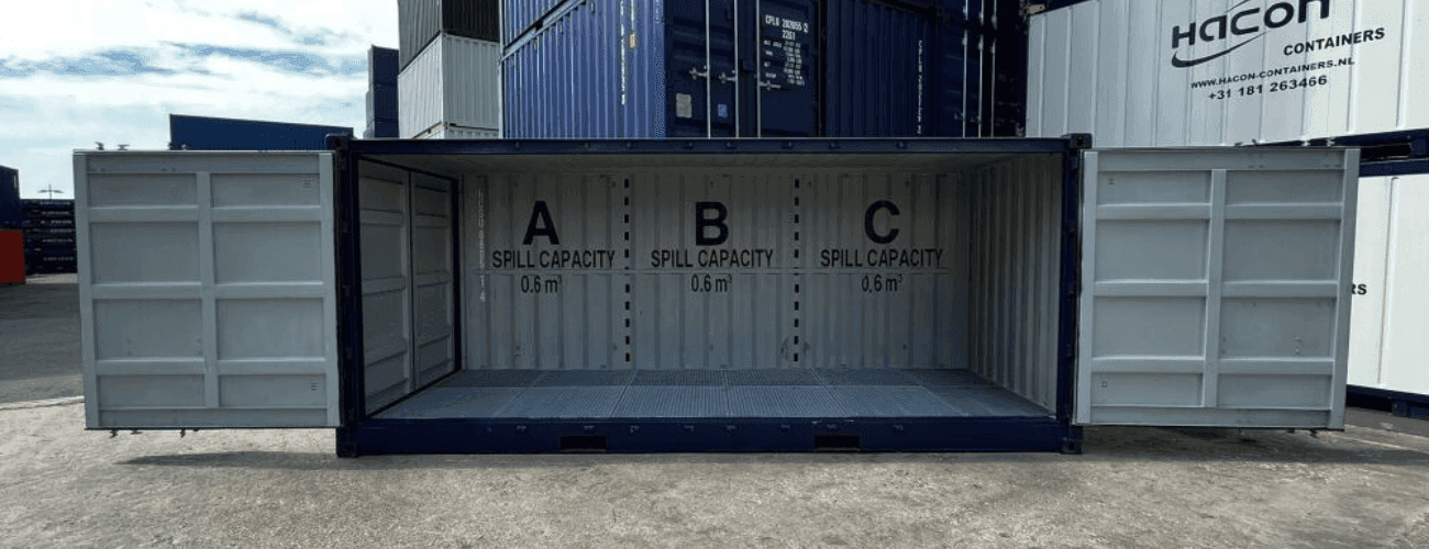 Het gebruik van containers in de petrochemie image