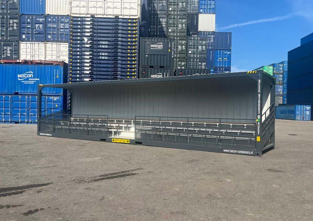 tribune container