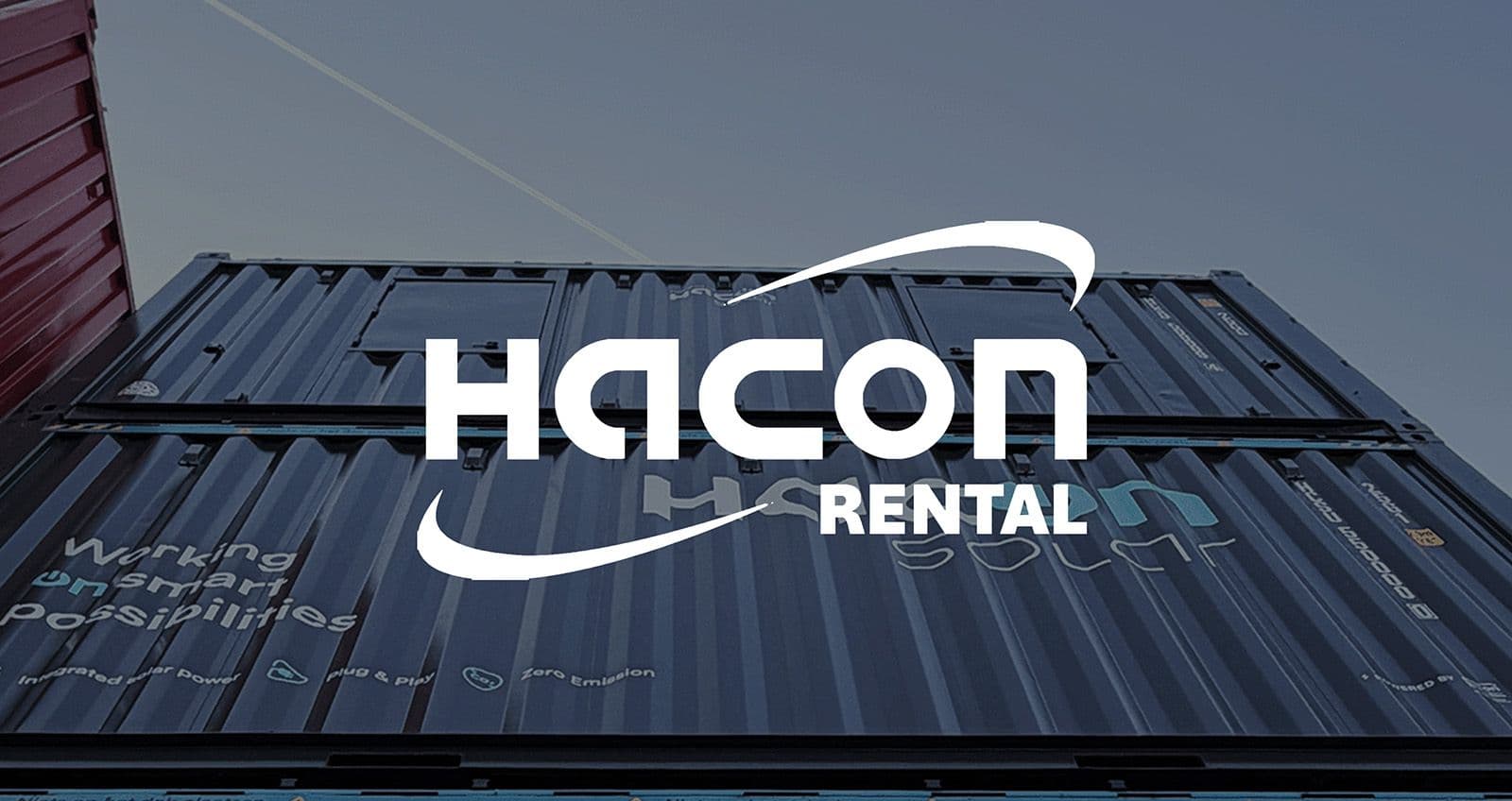 Hacon Rental: flexibel een container huren zonder gedoe image
