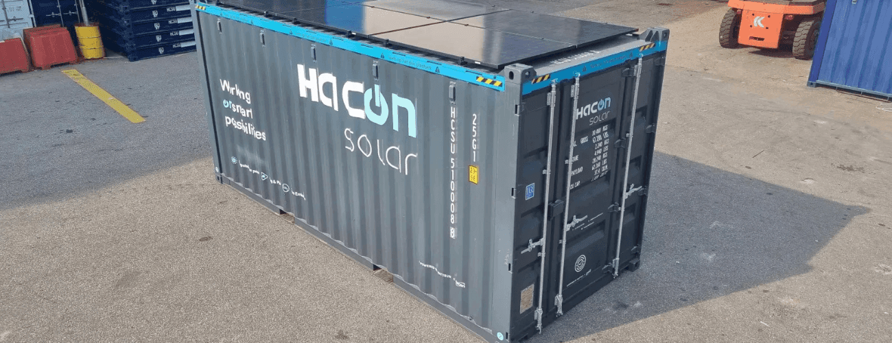 De grootste voordelen van de Hacon Solar Container image